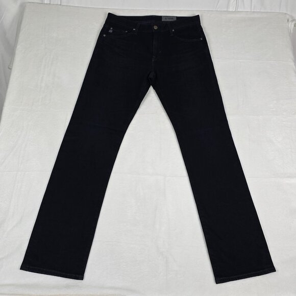 AG Adriano Goldschmied Other - AG Adriano Goldschmied Men’s Dark Wash Denim Jeans 32R Stretch Straight 1918DAS